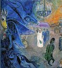 Marc Chagall The Wedding Candles painting
